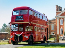 Red Routemaster Bus for hire in Basingstoke